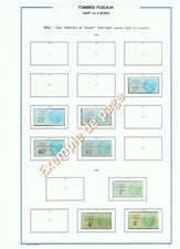 FRANCE  timbres fiscaux "