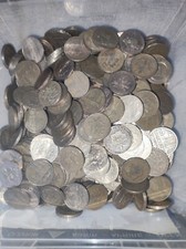 Lot de 70 pièces de monnaie française 10 francs type Mathieu 