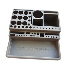 Kit de pêche à la mouche organisateur Station de montage de mouche pour