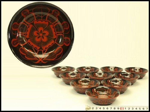 Lot dix petites assiettes - lot,