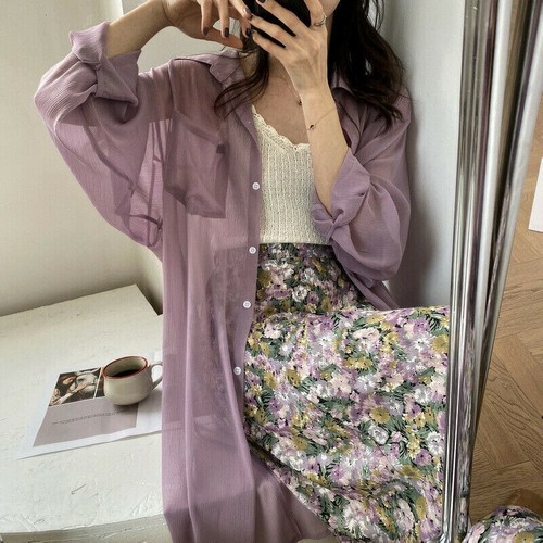 Femme pur chemisier cardigan - pur,