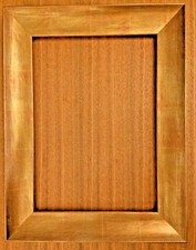 Cadre en bois doré à