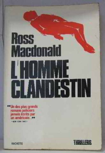 Homme clandestin macdonald - clandestin, |