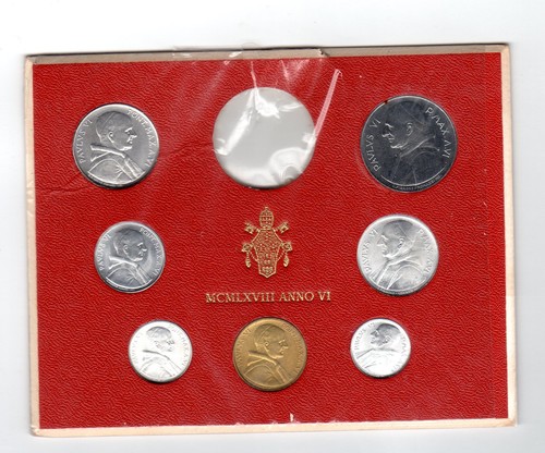 Coffret incompléte vatican - incompléte,