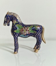 Cheval en ÉMAUX Cloisonnés