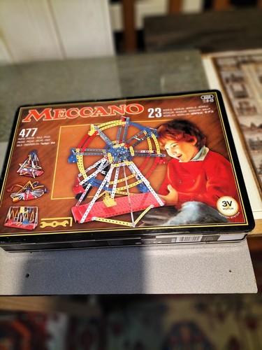 Boîte meccano metal - boîte,