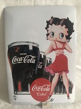 Carte mètal Coca-Cola et Betty-Boop de 2004