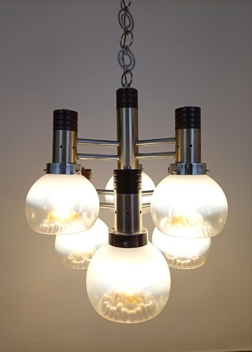 Mazzega type chandelier murano - mazzega,