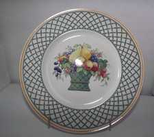 1 Assiette plate, Villeroy et