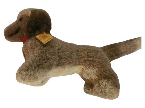 Steiff peluche chien teckel - steiff,