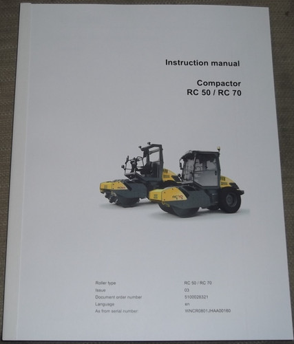 Wacker neuson rc50 - wacker,
