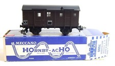 Ref 7000 HORNBY WAGON COUVERT A ESSIEUX FIN CONVOIE + ECLAIRAGE EN BOITE HO