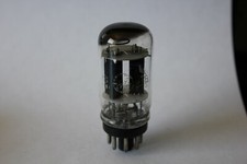 1 X GE 6SN7GTB Boutons Socle Préamp Tube, Testé Bon ! (N-29)