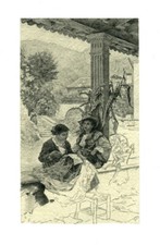 Deux femmes, l'une étant