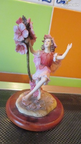 Figurine fée fleur - figurine, d'amandier