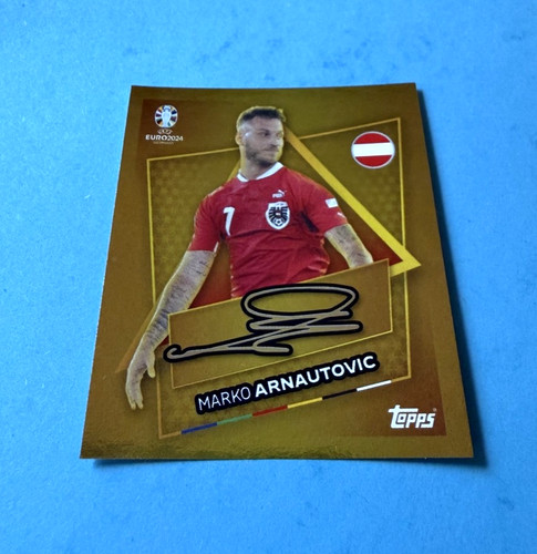 Aut topps euro 2024 - -,