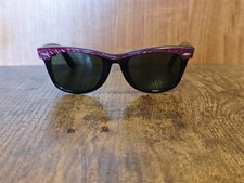 VINTAGE RAY BAN BL WAYFARER ACETATE SUNGLASSES MADE IN USA #K37