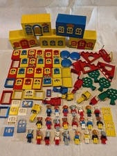 Lot Lego Fabuland maisons, personnages et accessoires