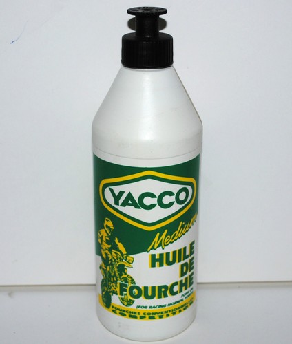500ml huile fourche yacco - d'huile,