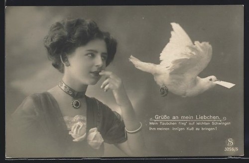 Carte postale photo - , l.j.