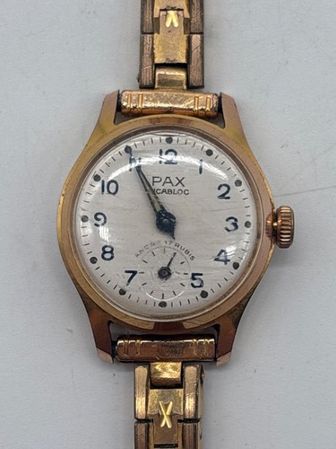 Montre vintage pax incabloc - montre,