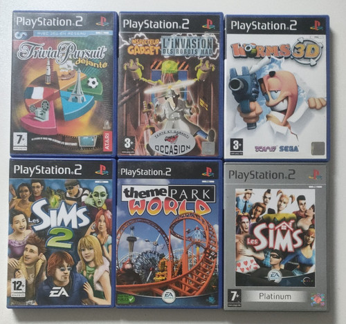 Lot jeux ps2 - lot, 1