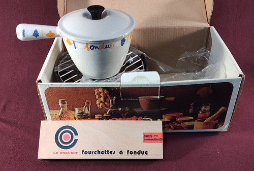 Creuset service fondue - le,