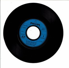 CHAT BOTTE - PETIT CHAPERON ROUGE Vinyle 45T 7" Olivier HUSSENOT - PHILIPS 9116