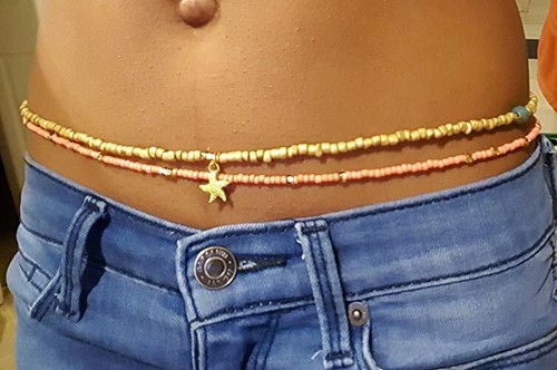 Beaded waist beads body - beaded,
