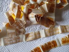 ruban de soie tissé griffé