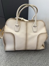 tod's Cream Leather Bag