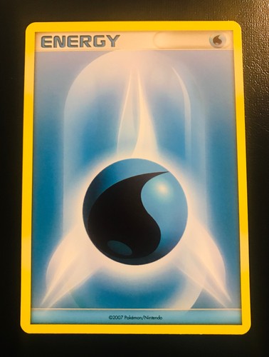 Carte pokemon energy eau - energy, neuve