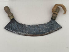 ANCIEN PETIT HACHOIR DE CUISINE DEMIE LUNE 10cm