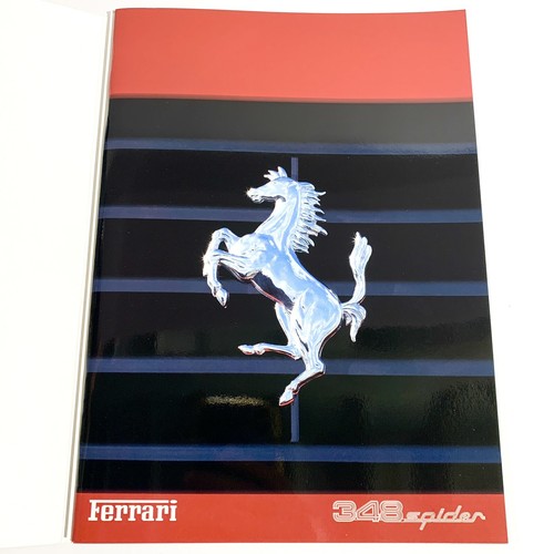 Ferrari 348 spider - /, brochure