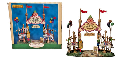 Lemax carnival entryway - carnival,