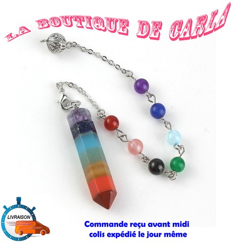 Pendule divinatoire chakra - divinatoire, 7