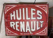 Belle plaque émaillée double
