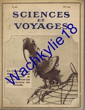Sciences et voyages 93 06/1921 Perroquet Cacatoès École Polytechnique X Lignite