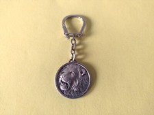 RARE ANCIEN PORTE CLÉS LION
