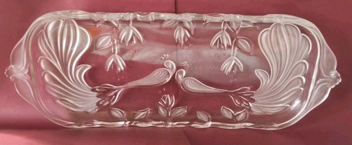 Ancien plat service cake - de,