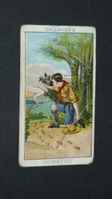 GALLAHER CIGARETTES CARD 1911 BOY SCOUT SERIES #5 SCOUTISME JAMBOREE
