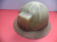 Ancien casque de mineur / Spéléo - Durochoc Plasticap