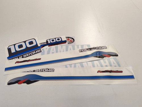 Yamaha 100 autocollants - yamaha, 4