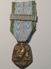  Médaille Commémorative Guerre 1939-1945 Barrette Libération French Medal