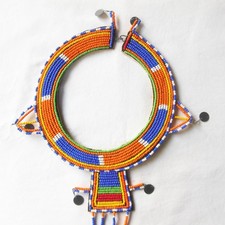 Ancien COLLIER Africain MASSAI