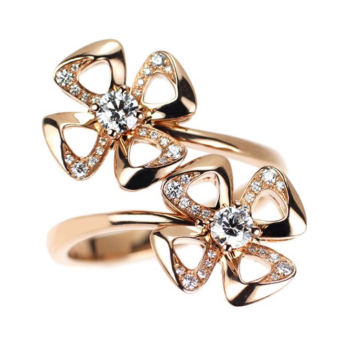 Bague diamant bulgari - bulgari, k18pg