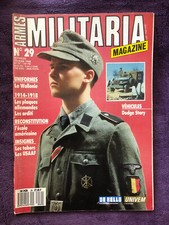 Militaria magazine N° 29 - février 1988 - uniformes insignes légion Wallonie