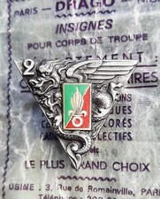 Insigne émail Drago 2° REP