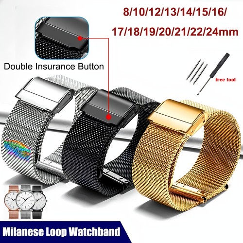 Bracelet montre maille - de,