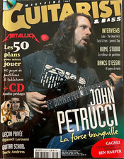 Magazine Guitarist & bass n°203, John Petrucci, Luke, The Dead 60's, Jannick Top